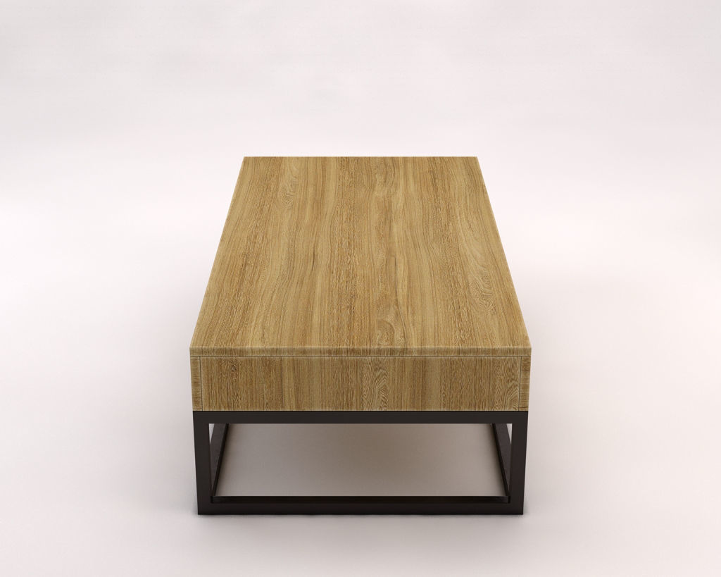 LOUNGE TABLE---Rectangular and 4 drawers 3D model_6