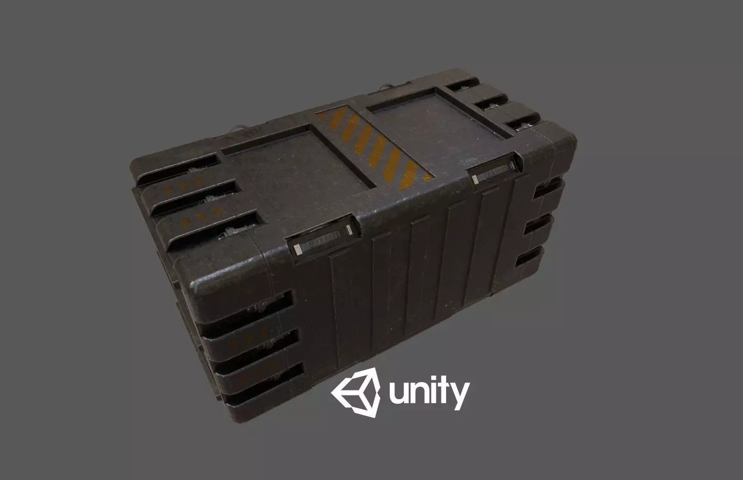 Sci-Fi Crete Low-poly 3D model_0