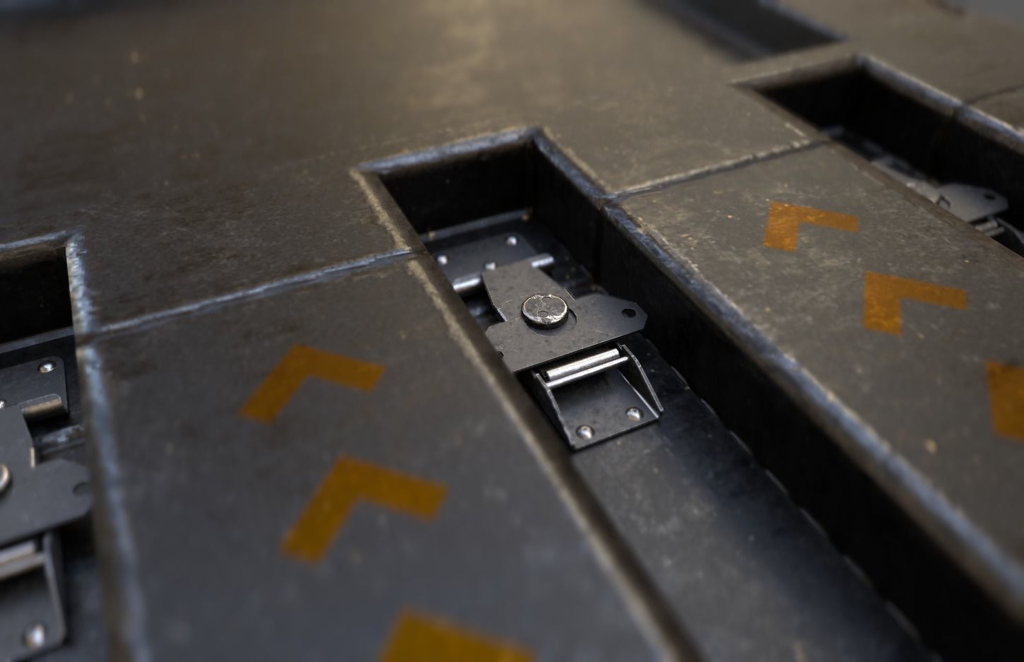 Sci-Fi Crete Low-poly 3D model_5