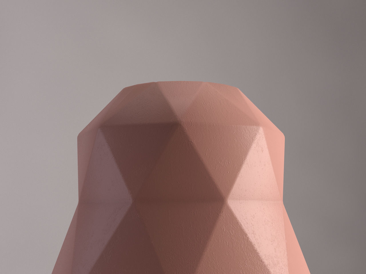 CERAMIC VASE---Triangular relief 3D model_18