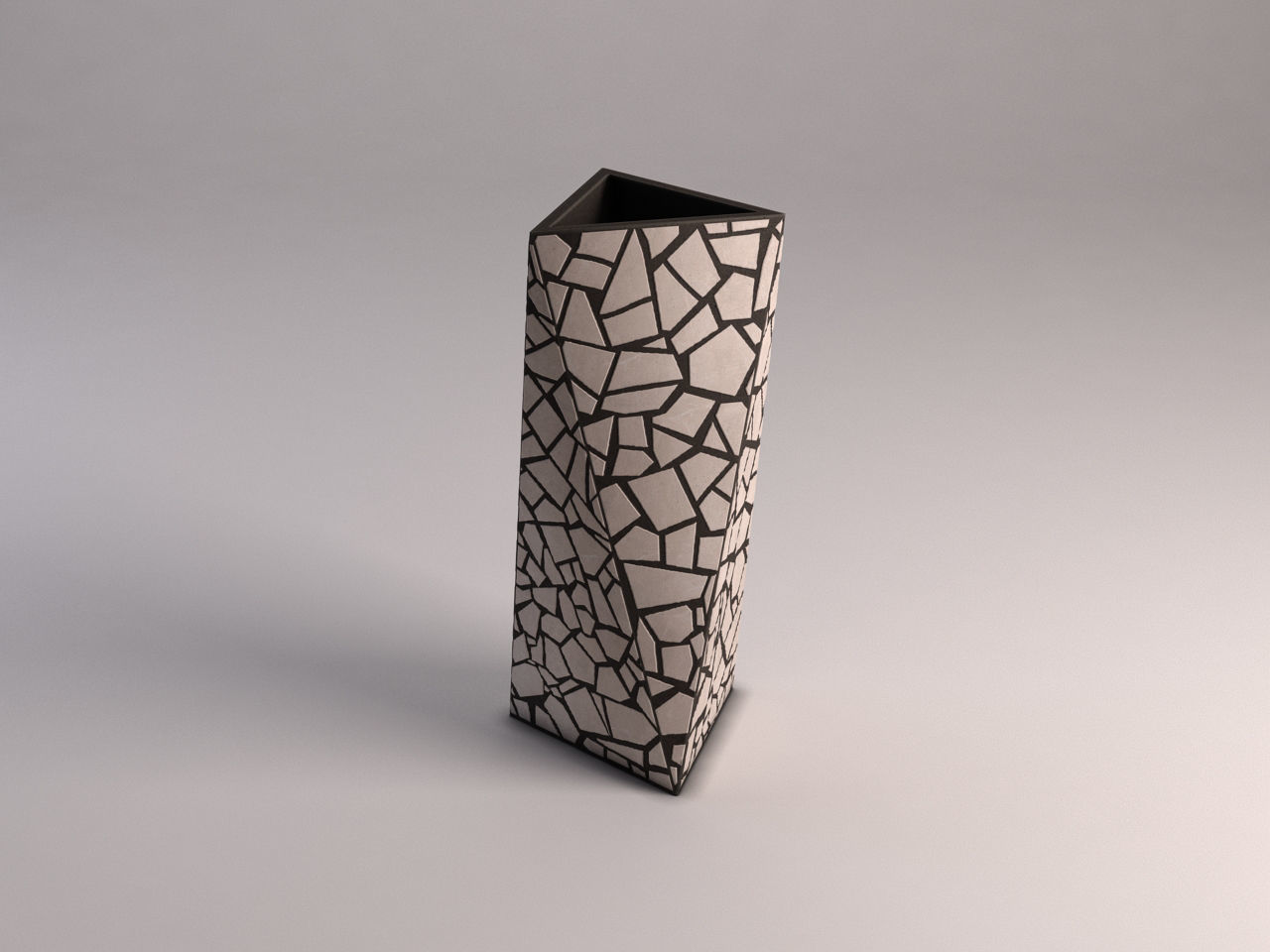 CERAMIC VASE---Inlaid 3D model_8