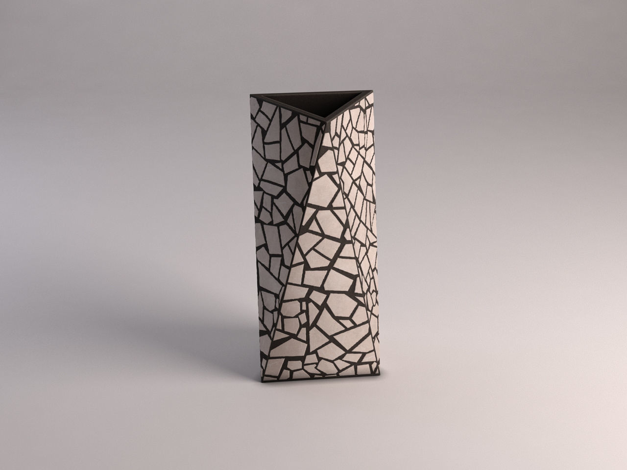 CERAMIC VASE---Inlaid 3D model_5
