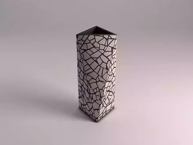 CERAMIC VASE---Inlaid 3D model