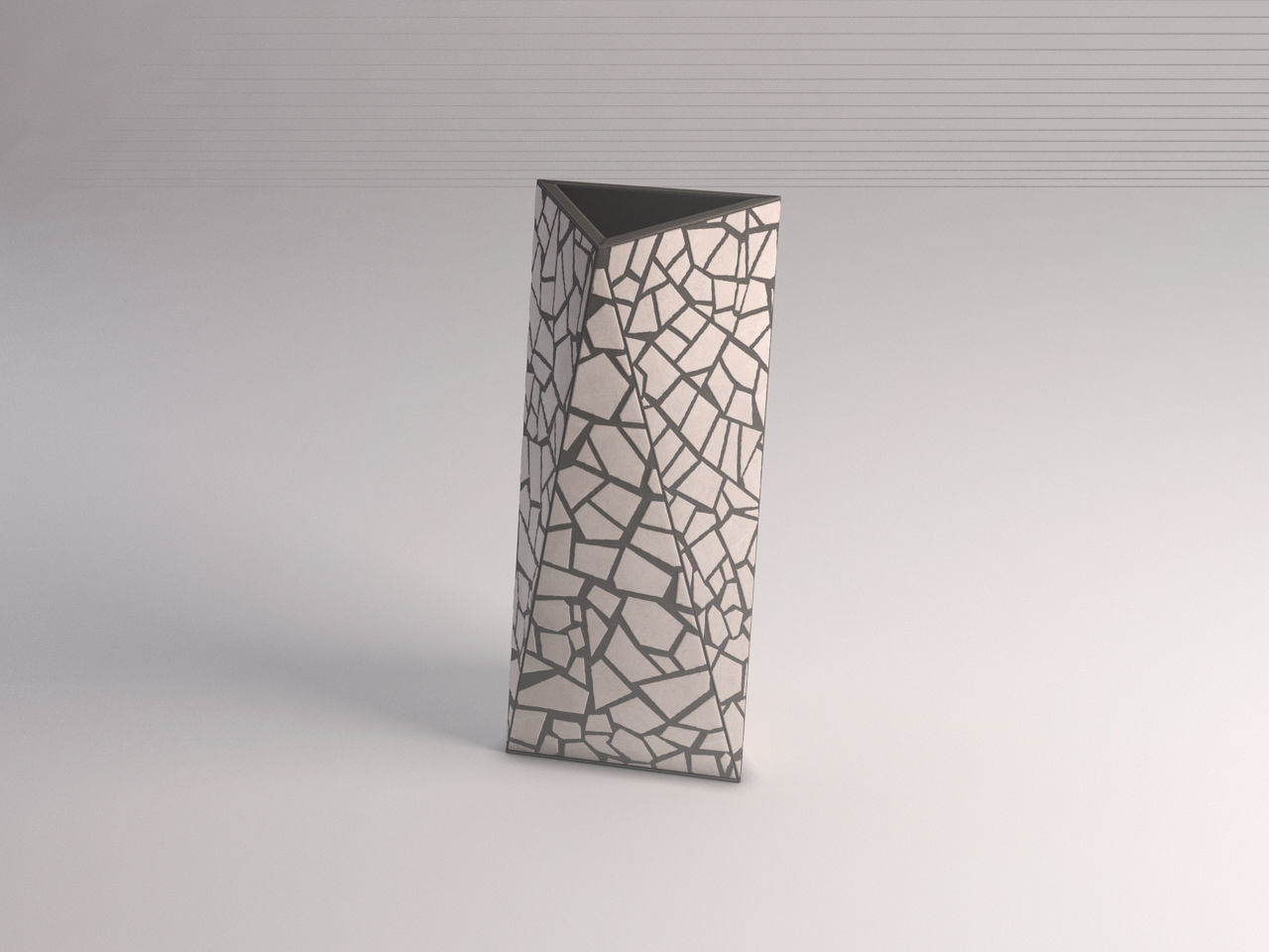 CERAMIC VASE---Inlaid 3D model_4
