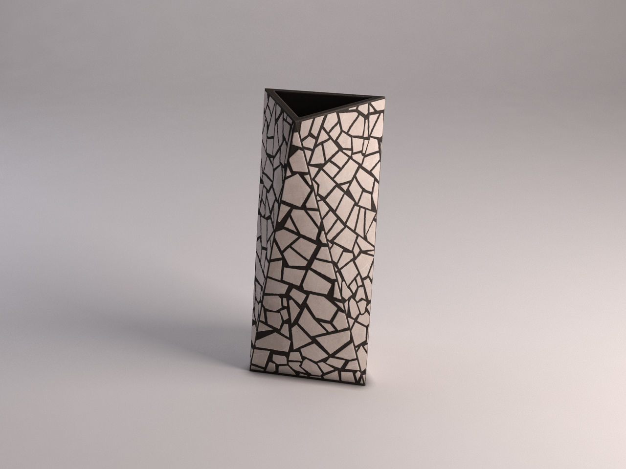 CERAMIC VASE---Inlaid 3D model_3
