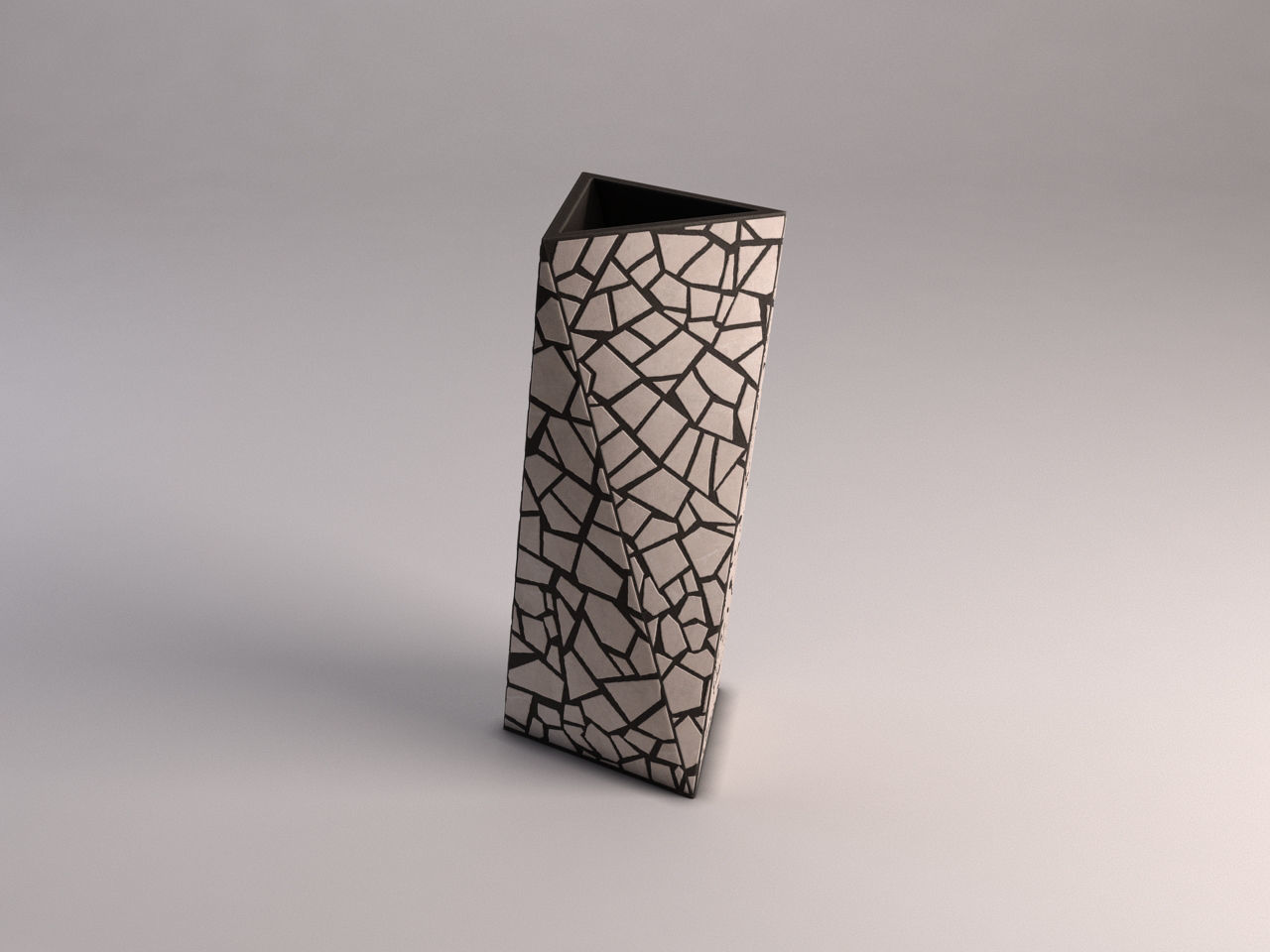 CERAMIC VASE---Inlaid 3D model_2