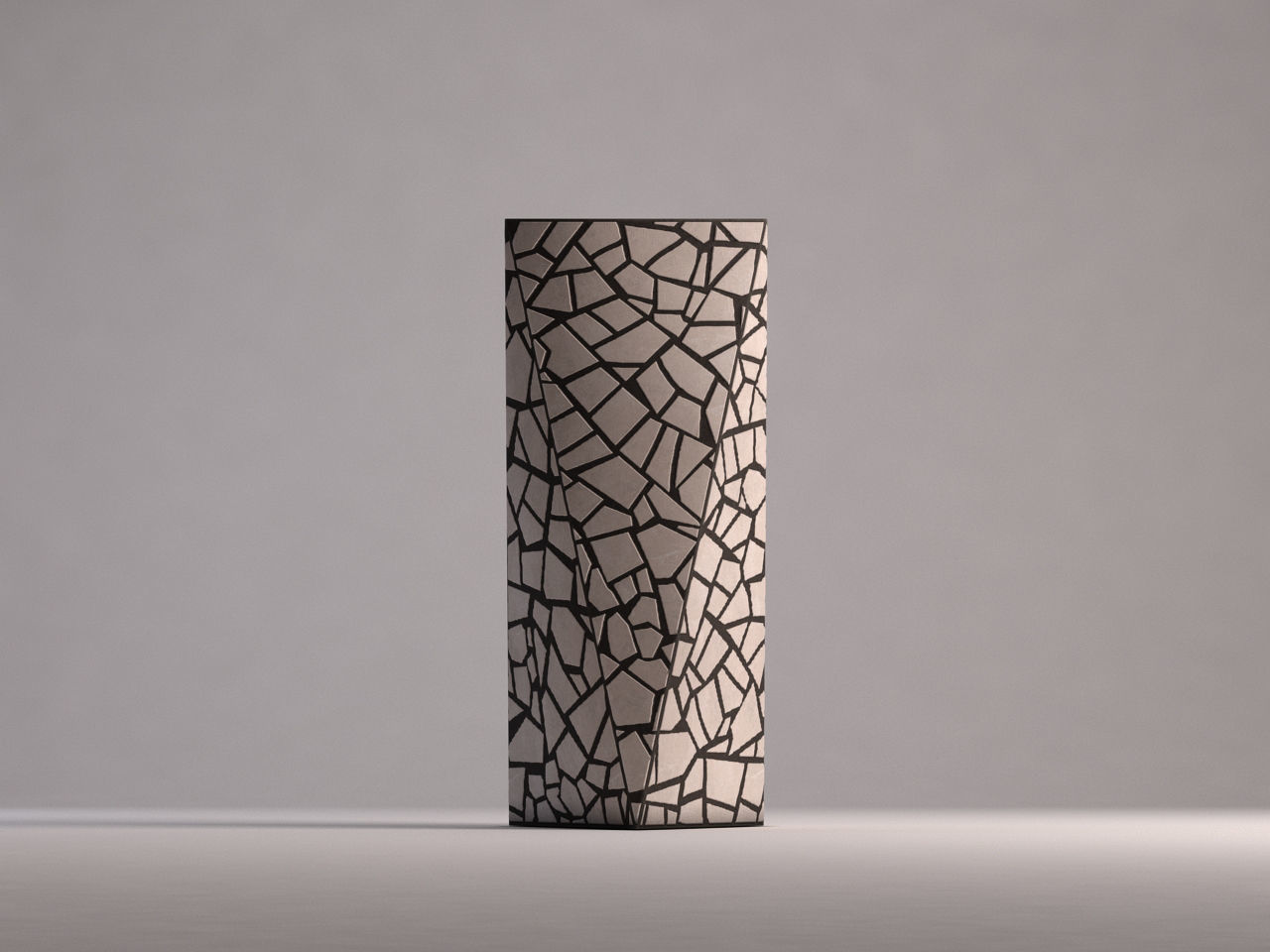 CERAMIC VASE---Inlaid 3D model_16