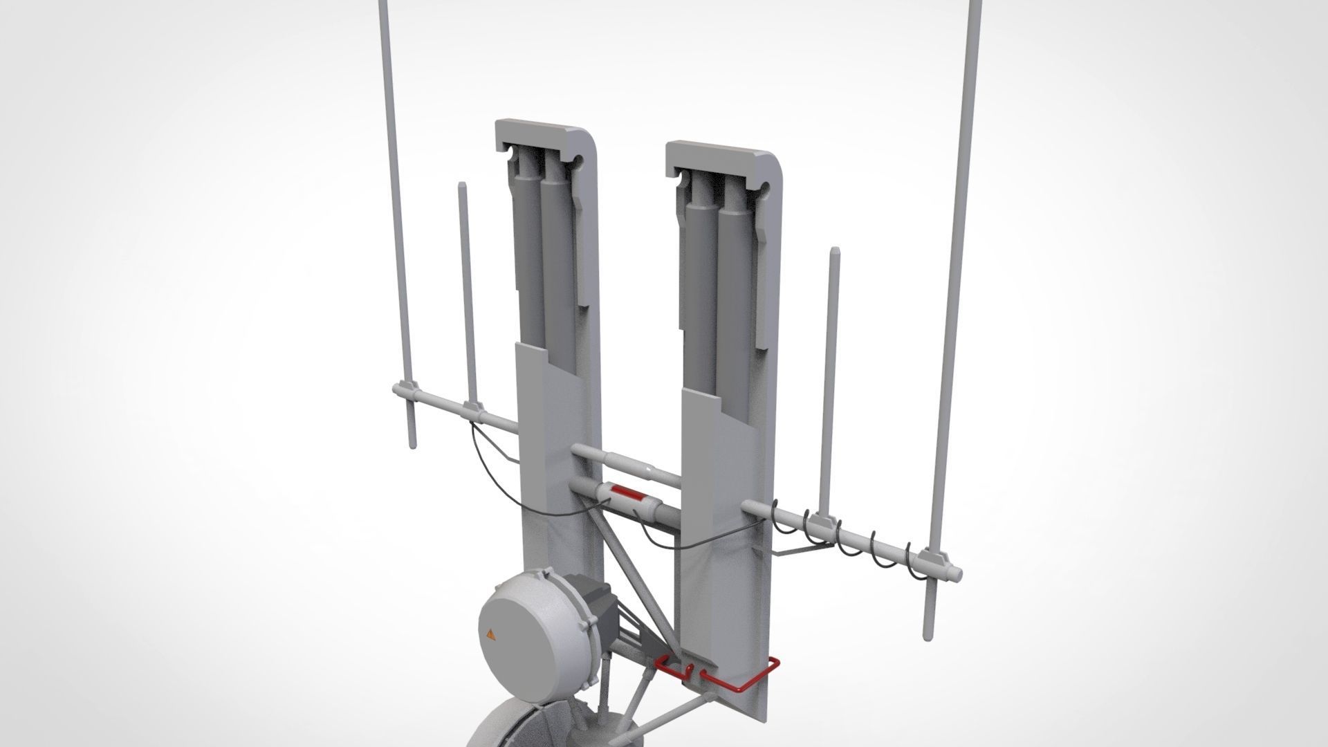 Sci fi antenna 16 3D model_17
