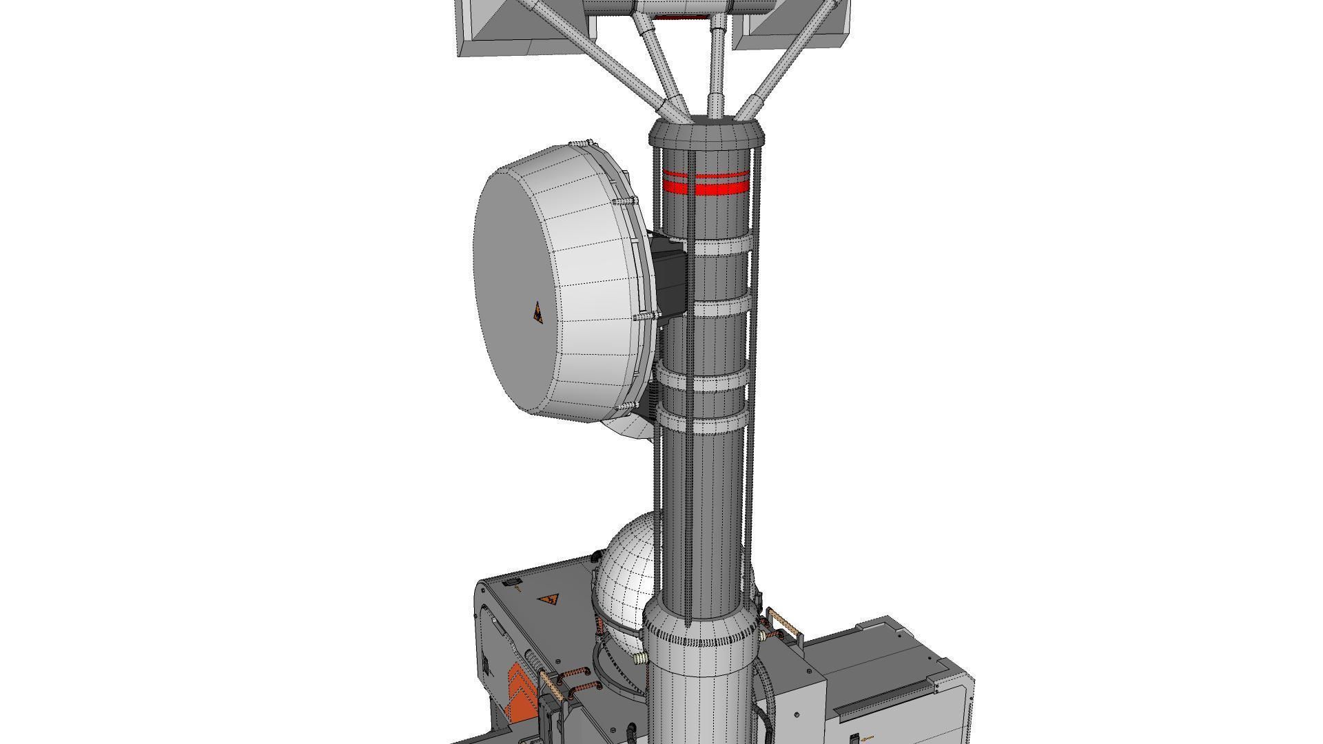 Sci fi antenna 16 3D model_32