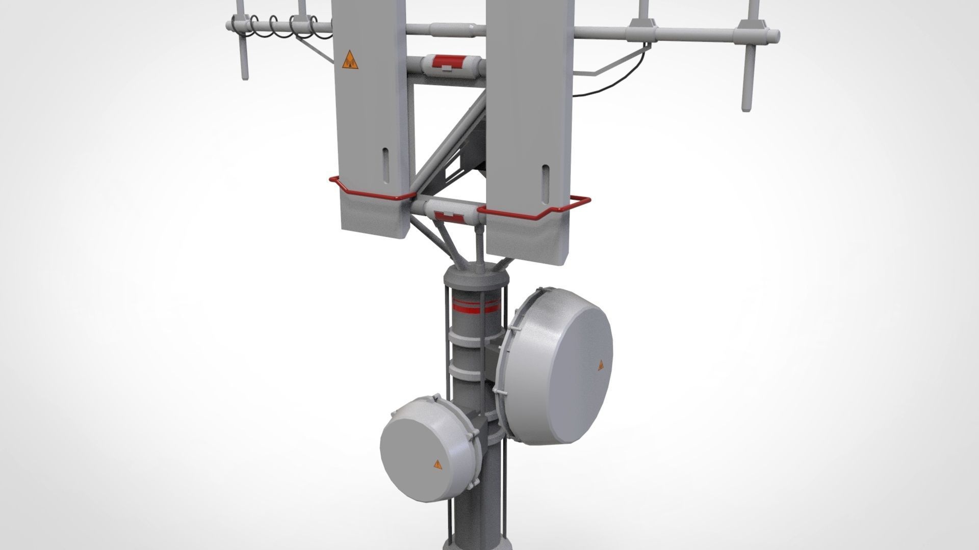 Sci fi antenna 16 3D model_14