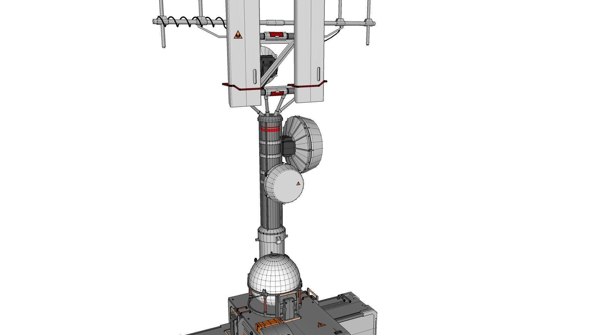 Sci fi antenna 16 3D model_27