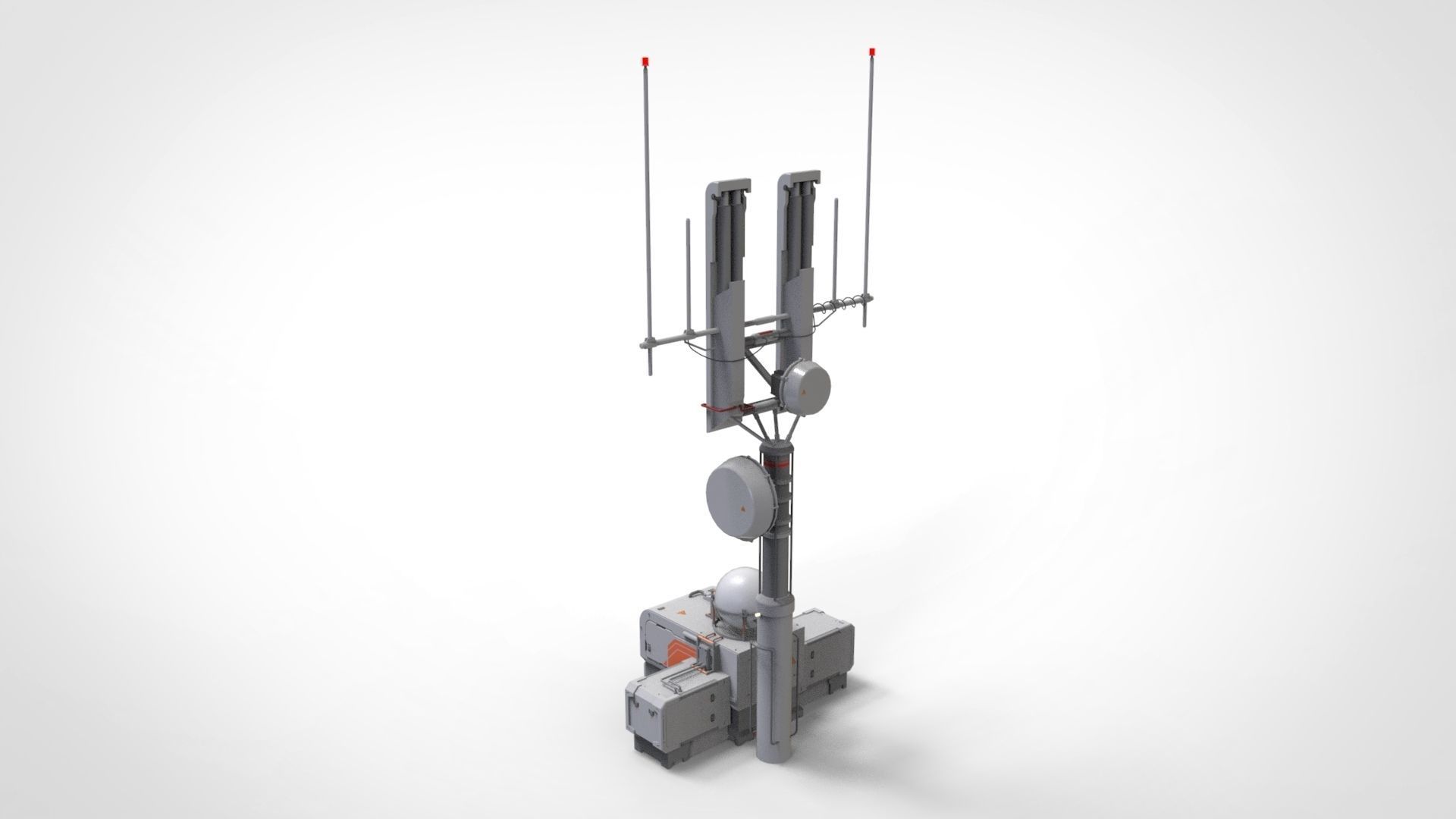 Sci fi antenna 16 3D model_3