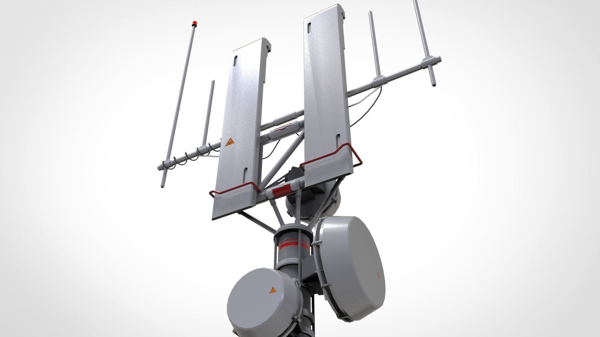 Sci fi antenna 16 3D model_19