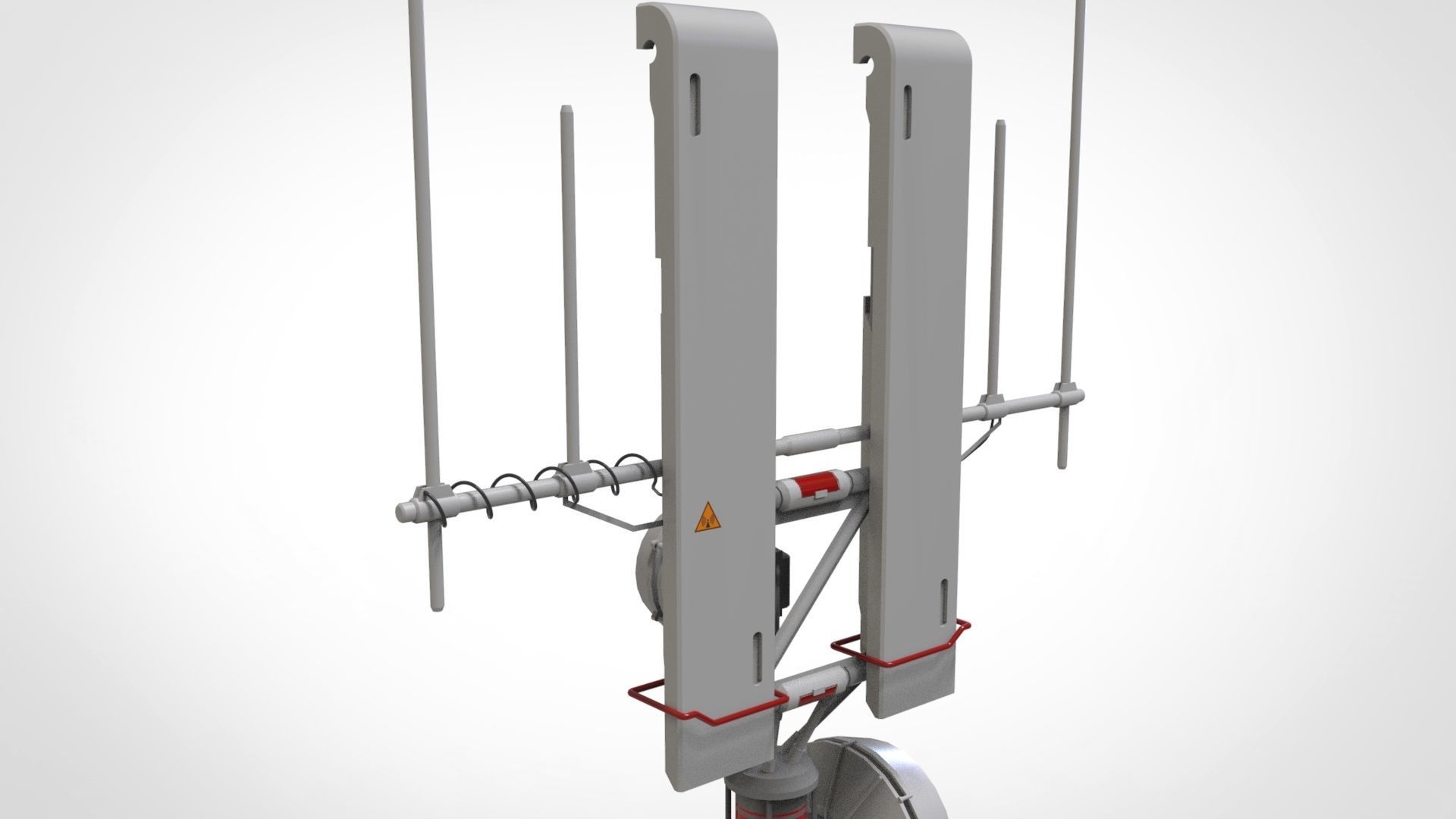 Sci fi antenna 16 3D model_16