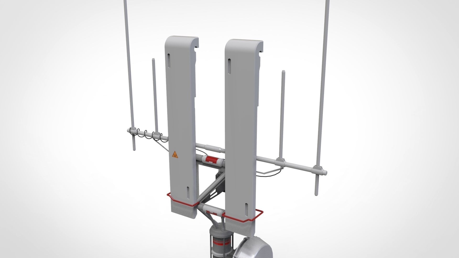 Sci fi antenna 16 3D model_15