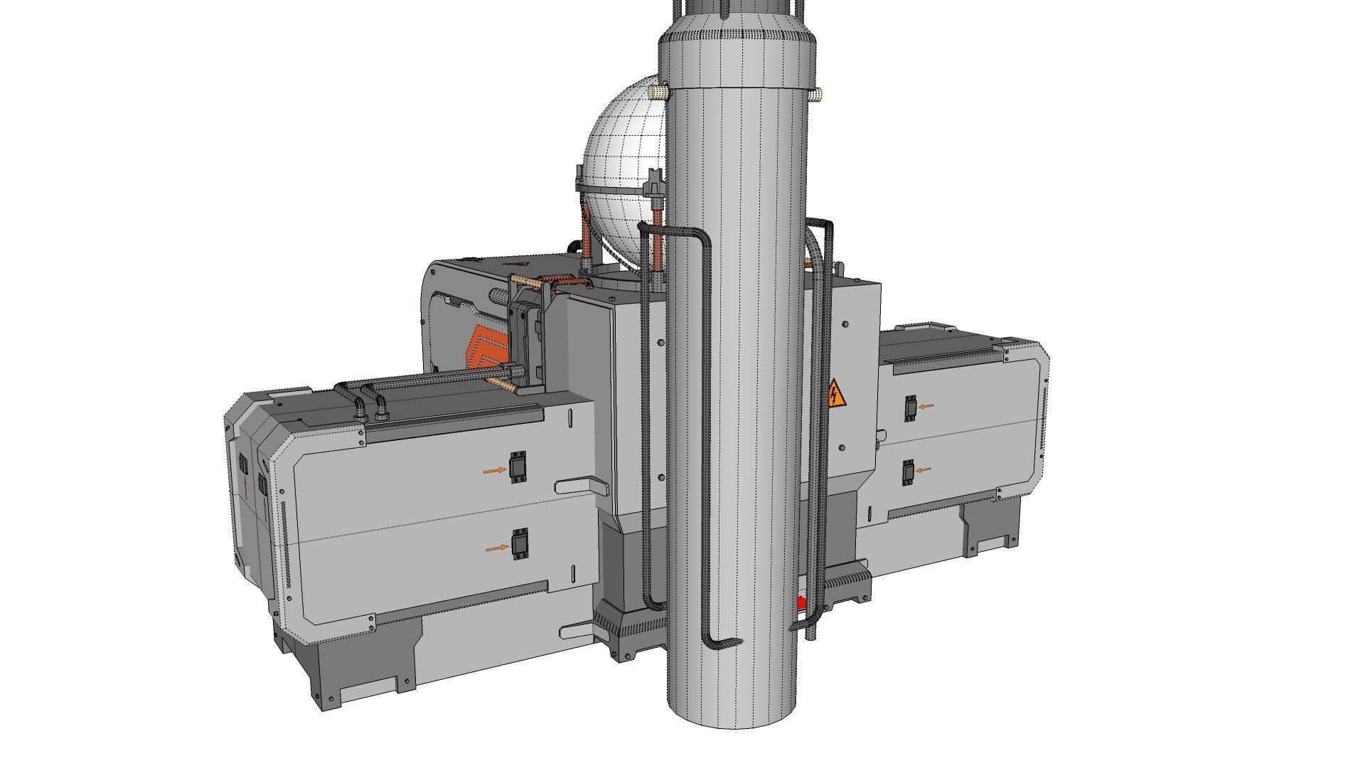 Sci fi antenna 16 3D model_31