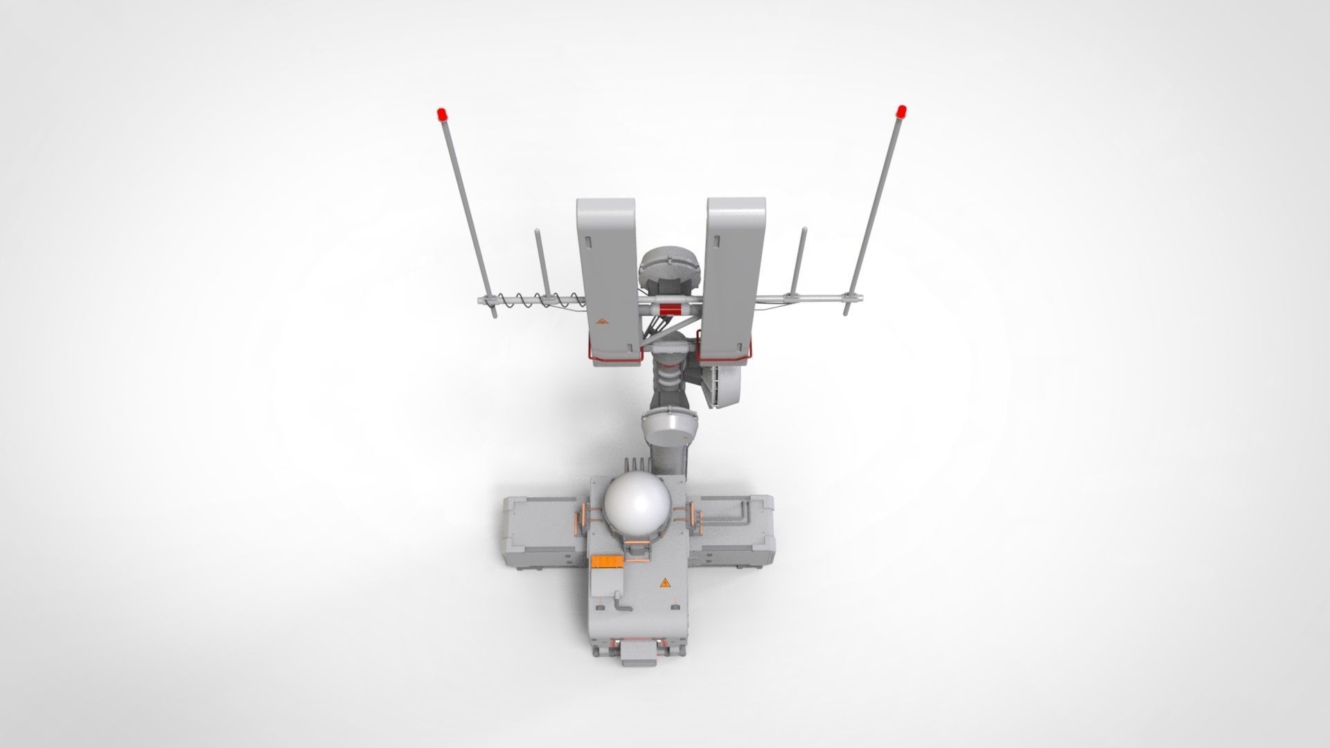 Sci fi antenna 16 3D model_9