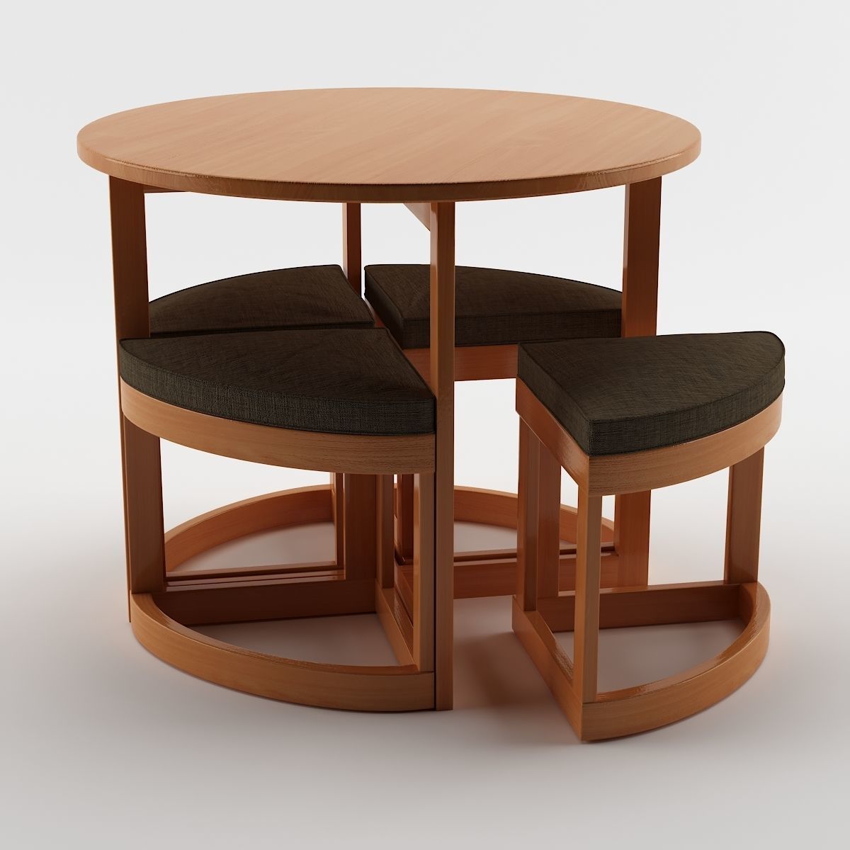 Compact Dining Table 3D model_1