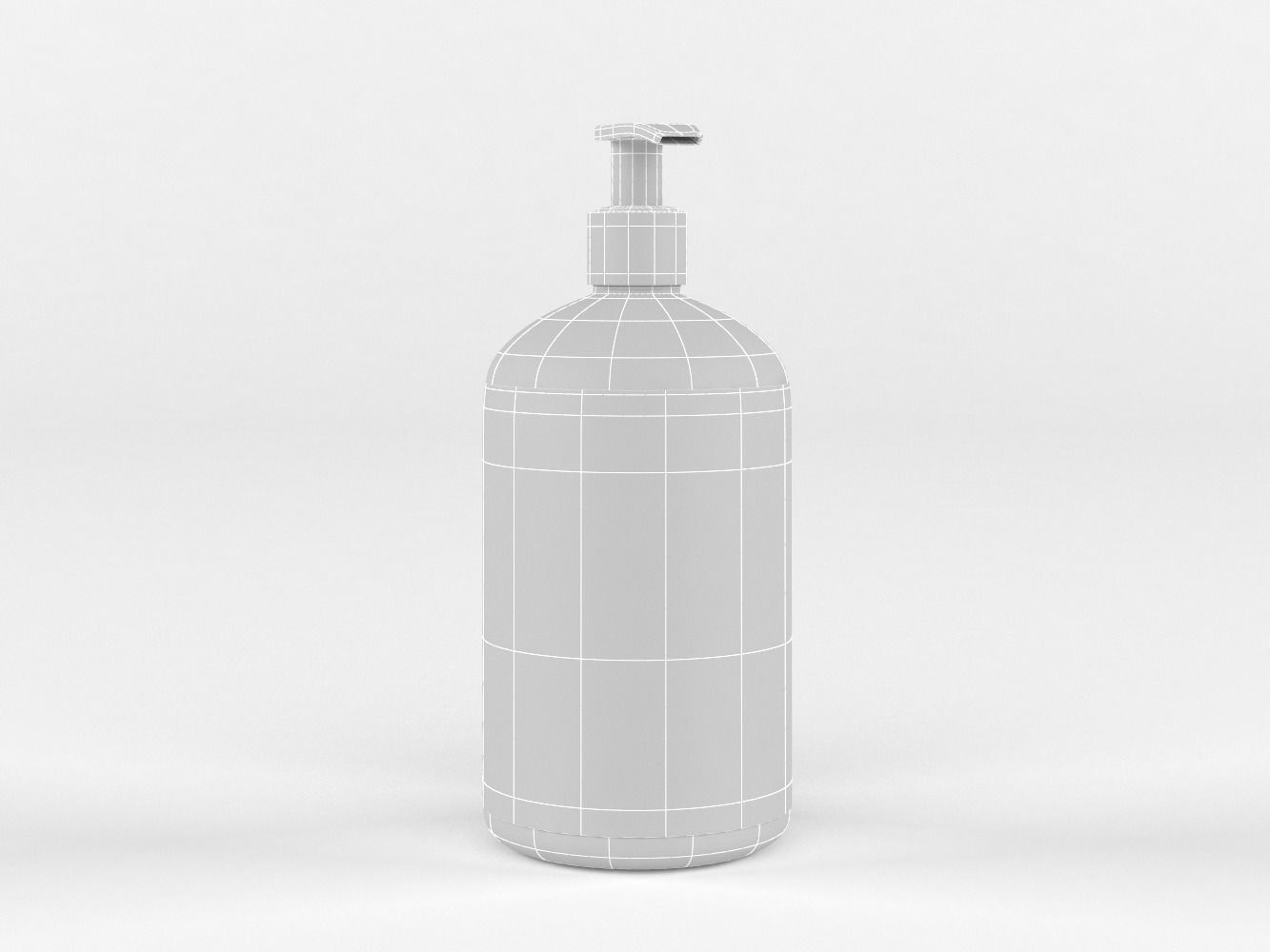 Hemp Hydrate Shampoo and Conditioner 3D model_11