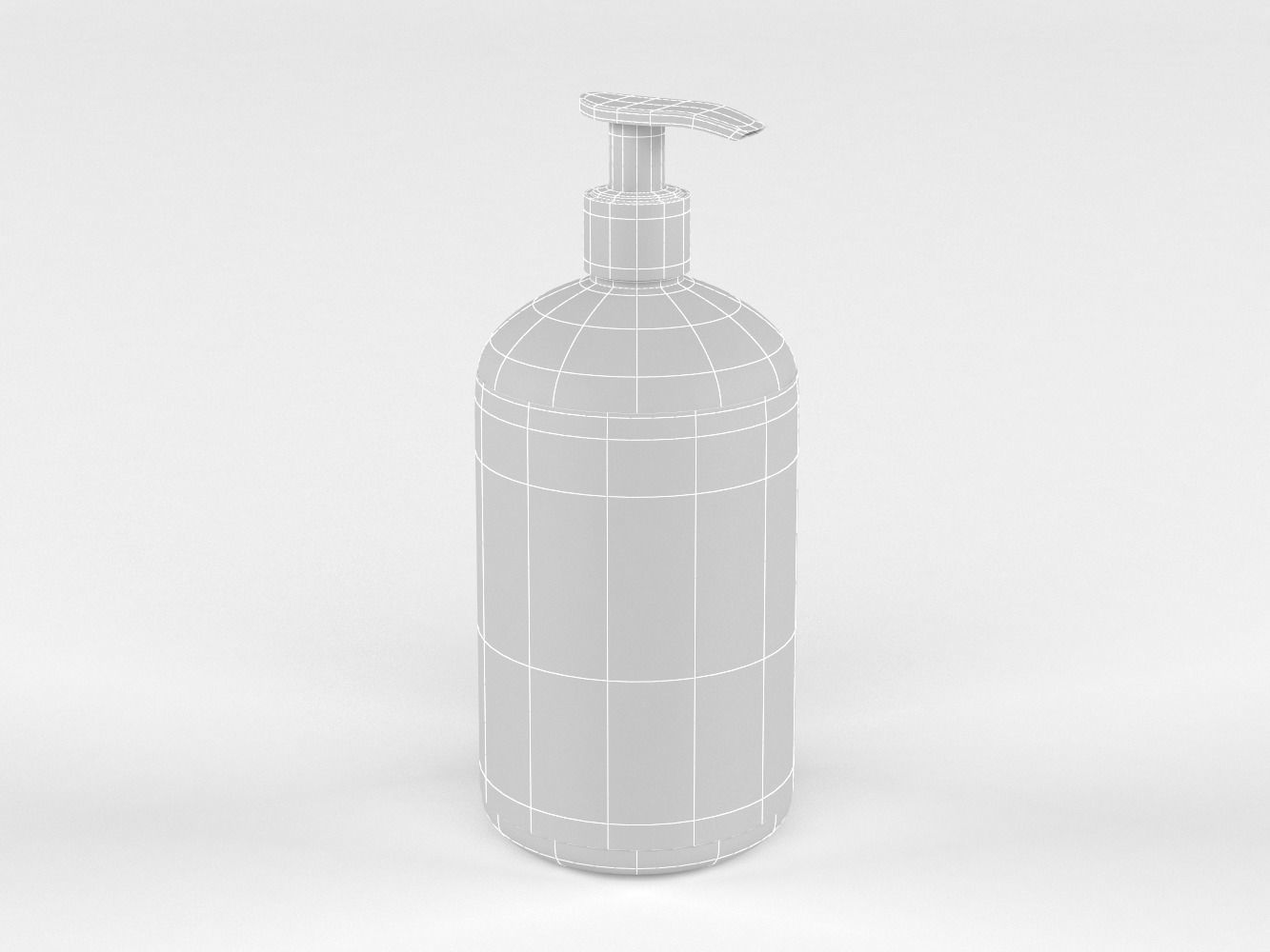 Hemp Hydrate Shampoo and Conditioner 3D model_13