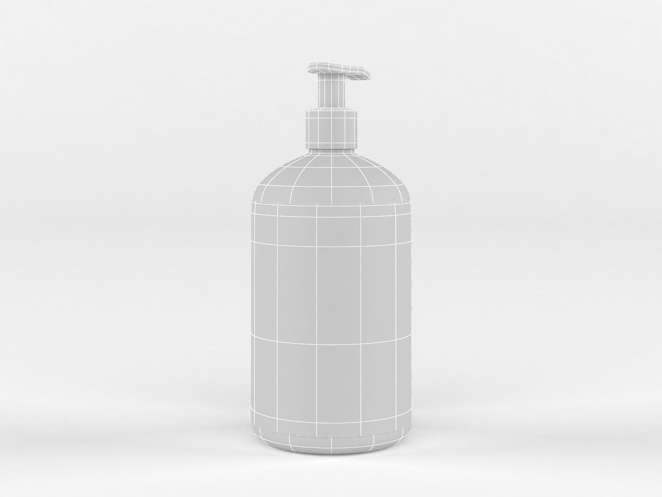 Hemp Hydrate Shampoo and Conditioner 3D model_12