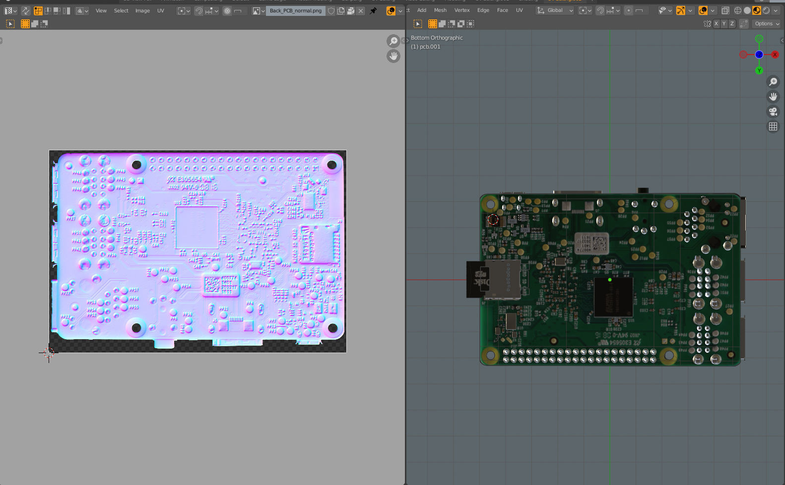 raspberry pi 3D model_7