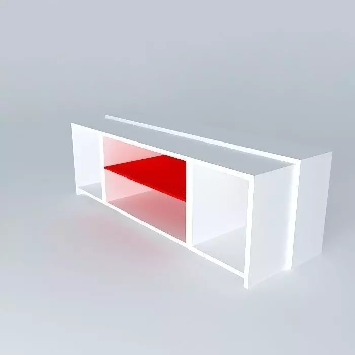 tv stand Free 3D model_0