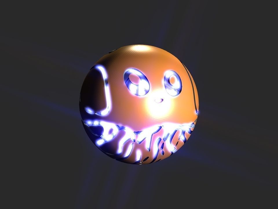 Jelly fish ball toy 3D print model_30