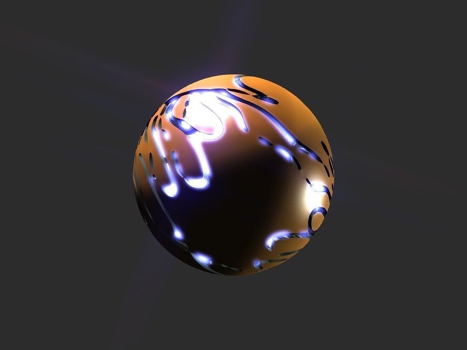 Jelly fish ball toy 3D print model_24