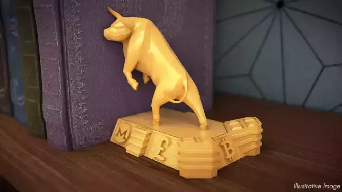 Bookends Sculpture The Market 120mm Height 3D print model
