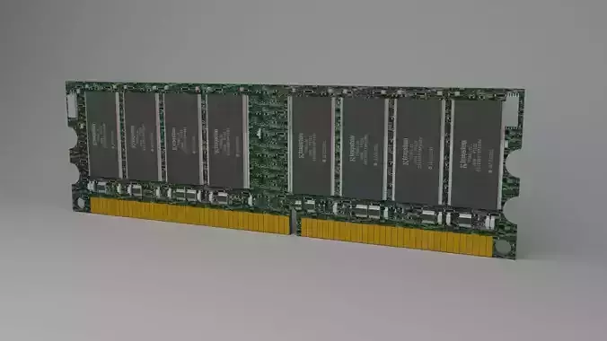 Computer Ram 3D model
