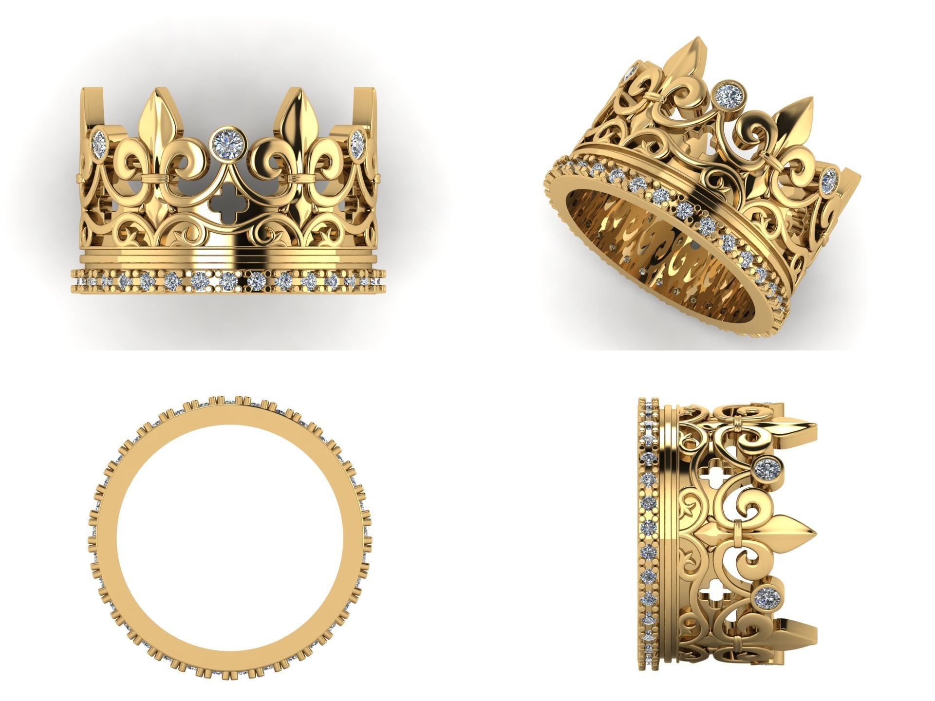 Ring od 40 3D print model_1