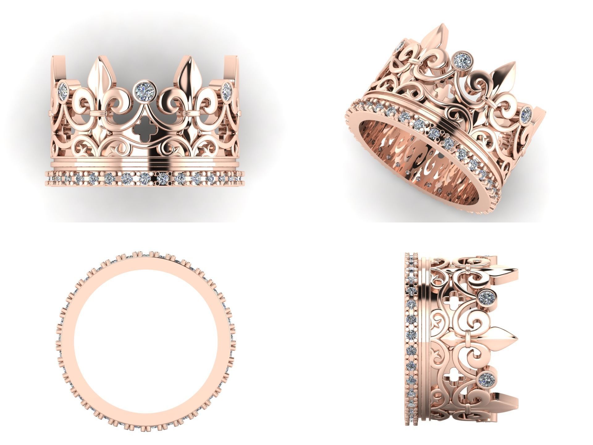 Ring od 40 3D print model_3