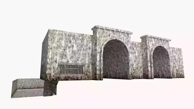 Tunnel stone building