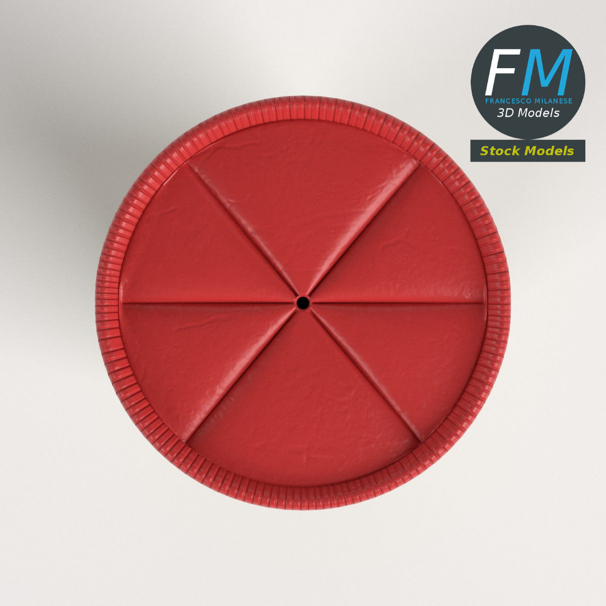 Shotgun shell cartridge 3D model_6