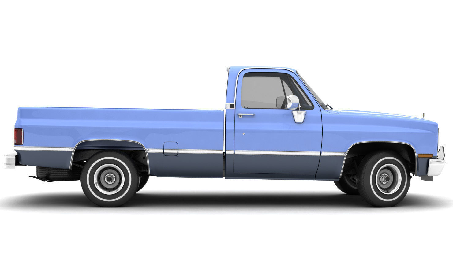 GENERIC PICKUP TRUCK 3 3D model_14