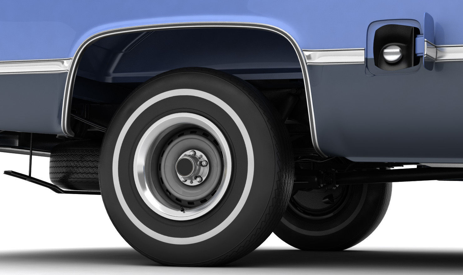 GENERIC PICKUP TRUCK 3 3D model_16