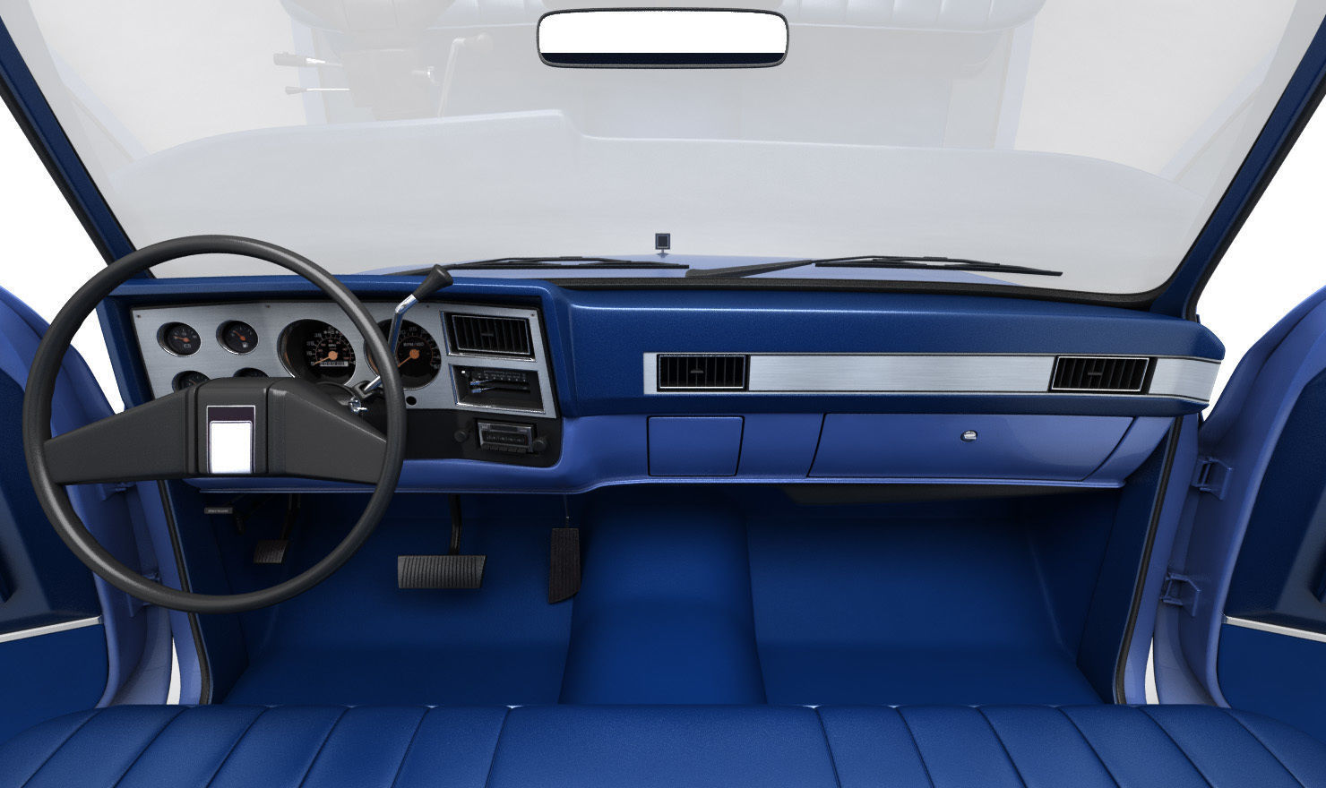 GENERIC PICKUP TRUCK 3 3D model_11