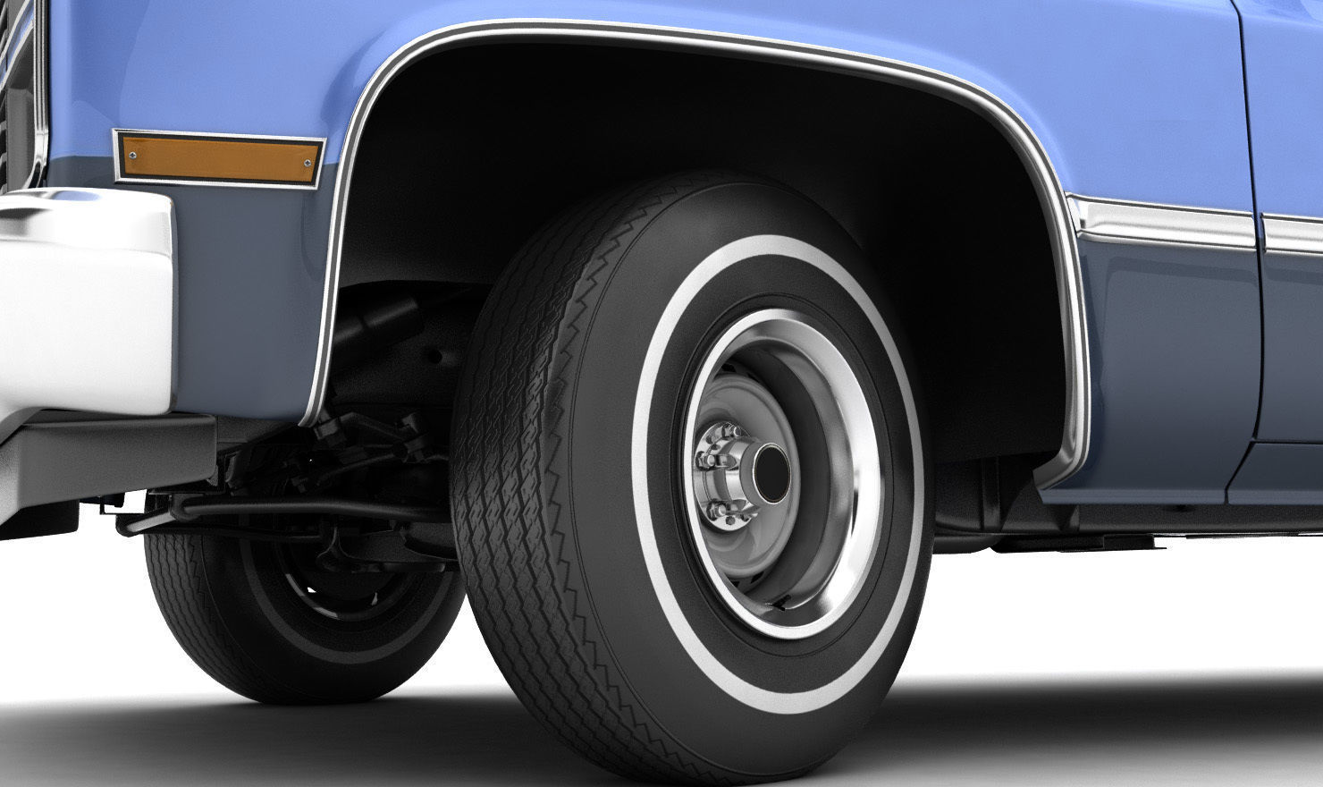 GENERIC PICKUP TRUCK 3 3D model_15