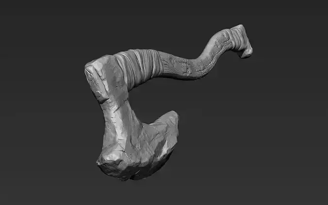 Zbrush Battle Axe 01