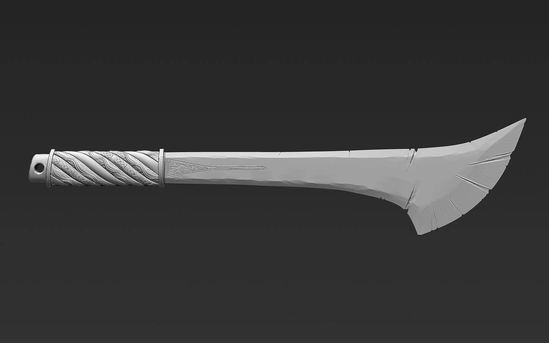 Zbrush Sword 02 3D model_0