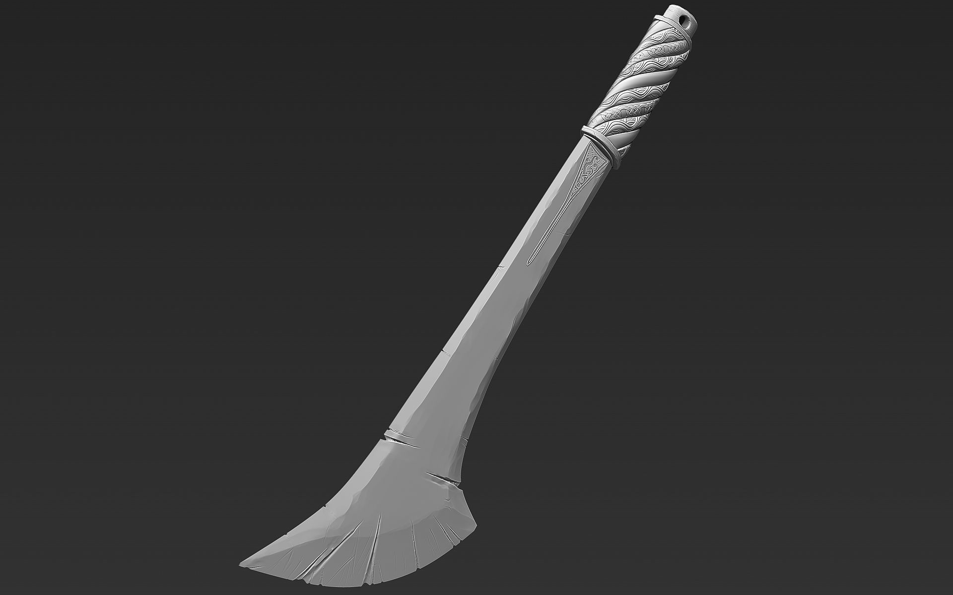 Zbrush Sword 02 3D model_1