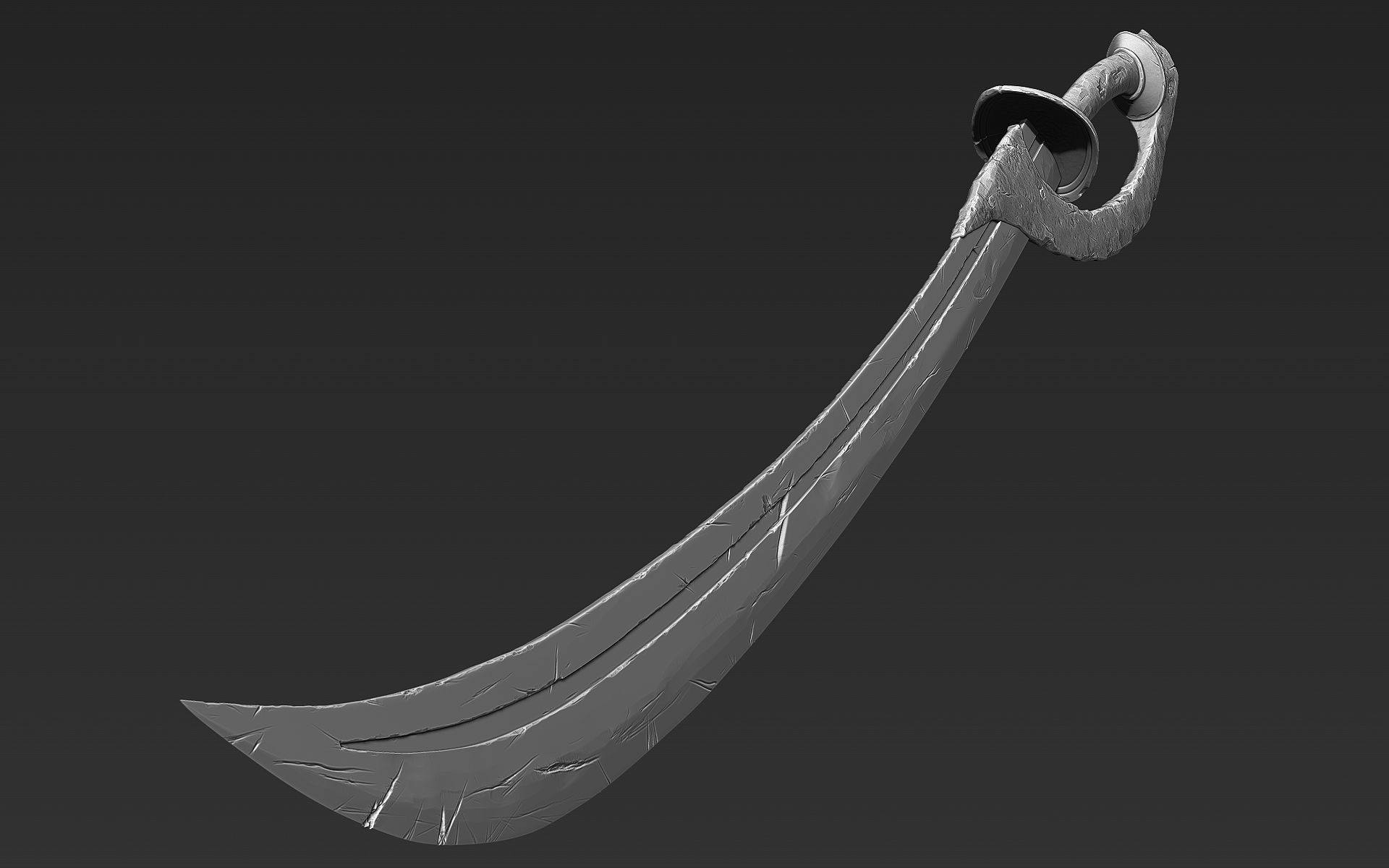 Zbrush Sword 04 3D model_1
