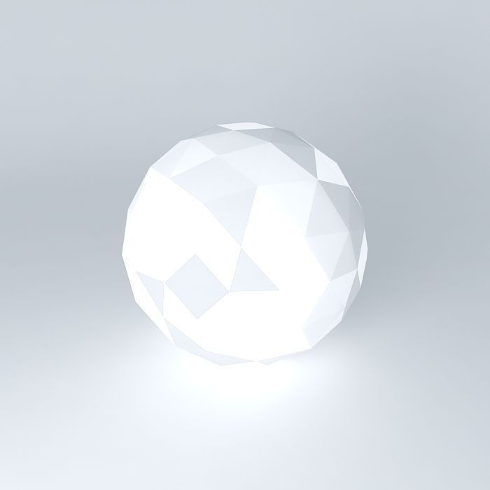 Geodesic dome Free 3D model_1