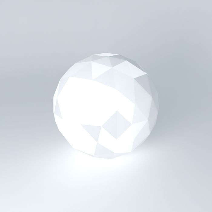 Geodesic dome Free 3D model_2