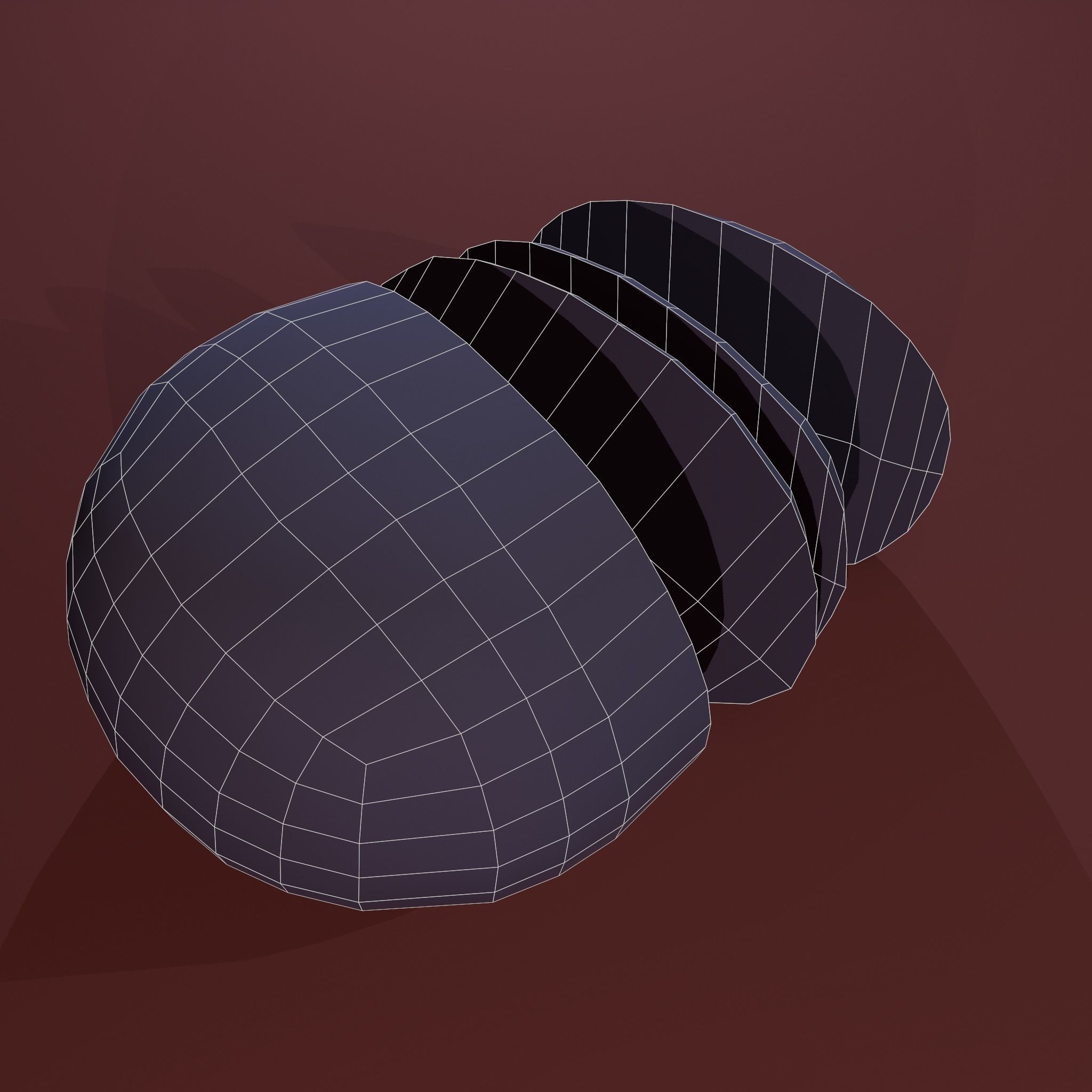 Sliced Bread Free low-poly 3D model_26