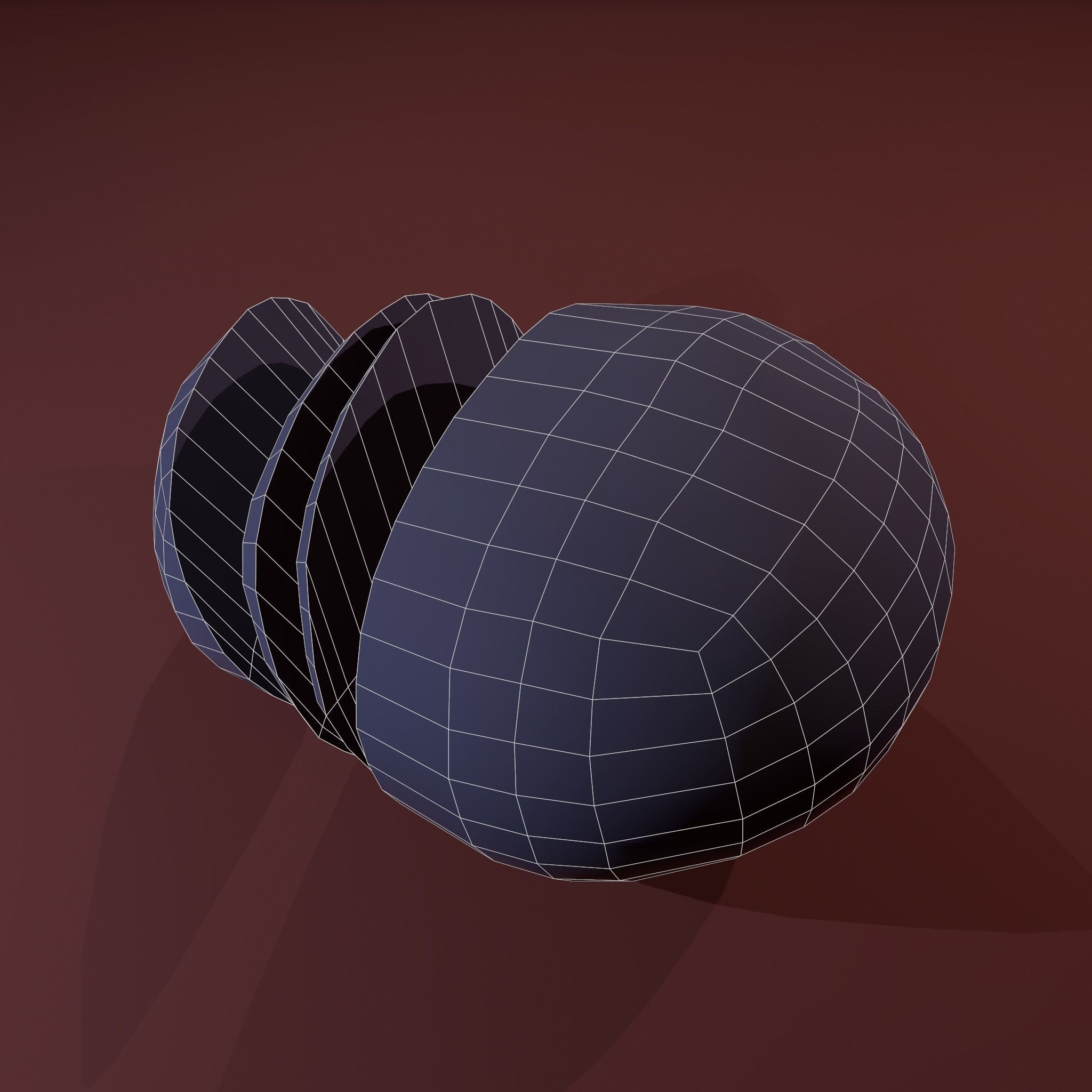 Sliced Bread Free low-poly 3D model_24