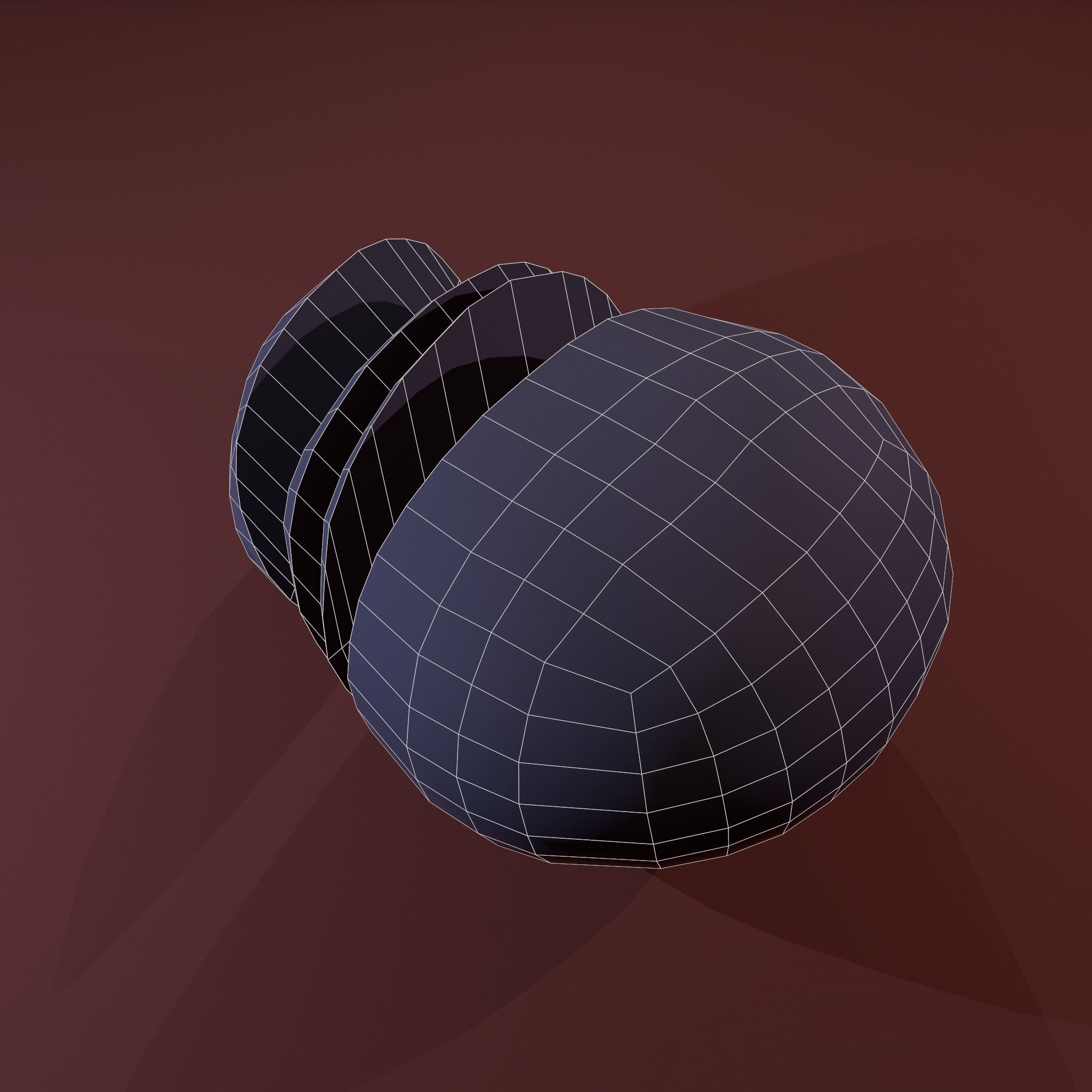 Sliced Bread Free low-poly 3D model_30