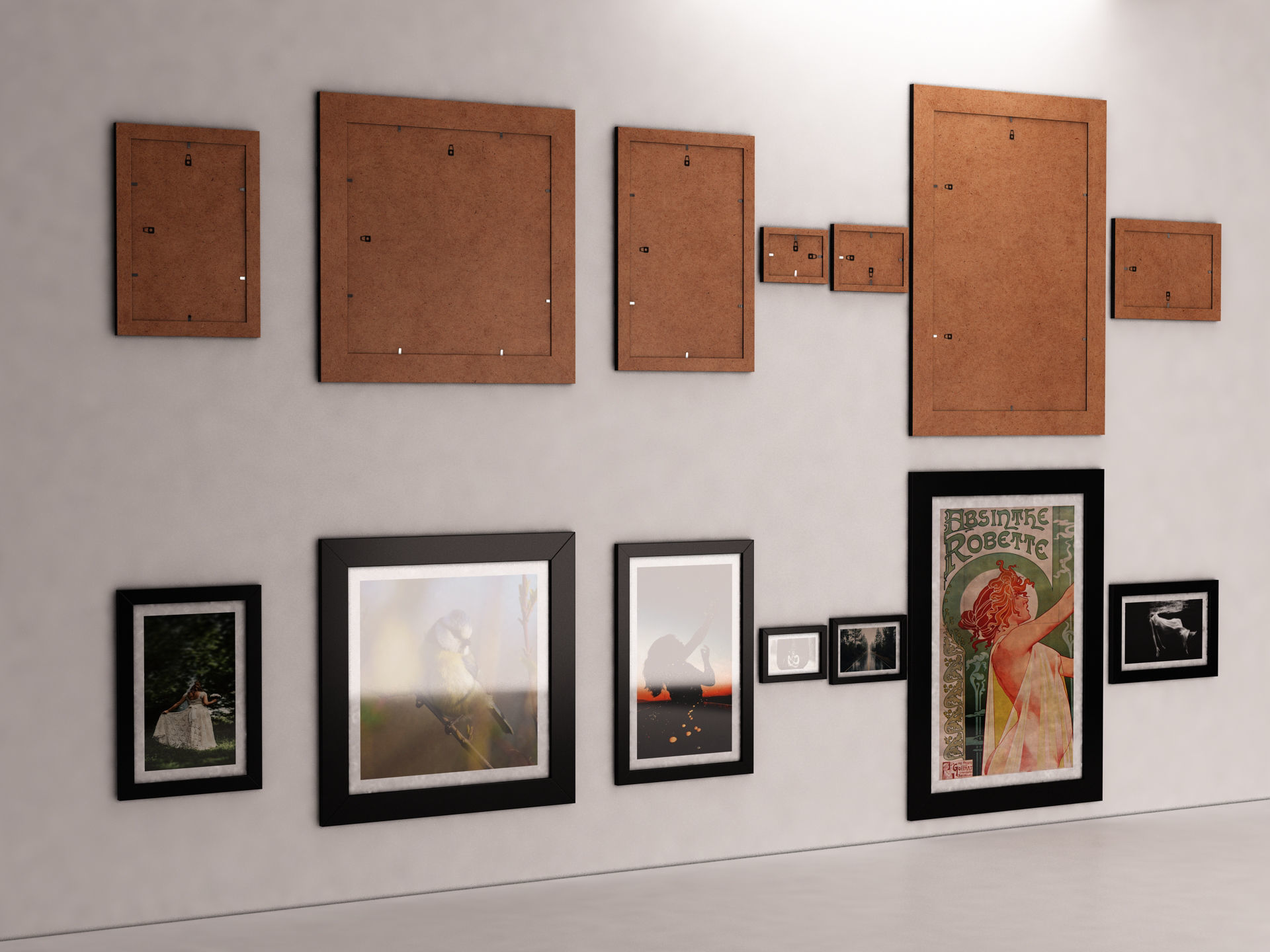 PHOTO FRAME---Collection x7 different size _7