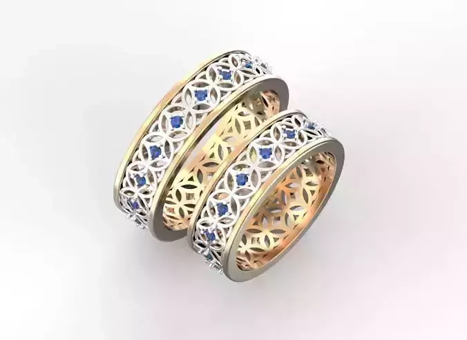 Unique wedding rings